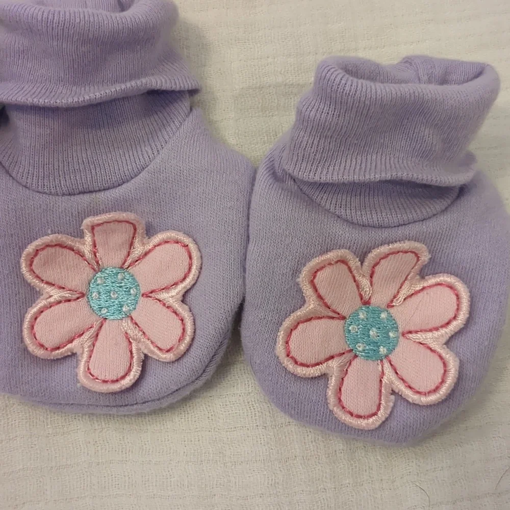 Baby booties and socks bundle 0-6 months